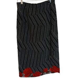 Sag Harbor Black And White Skirt Size 12